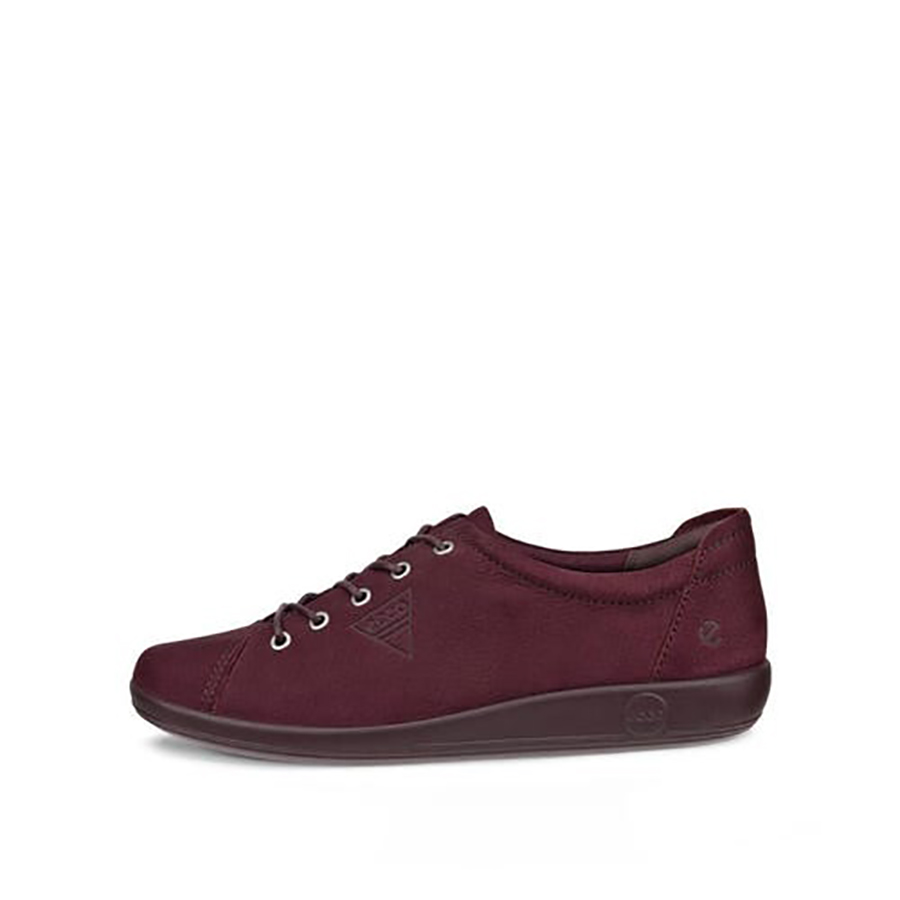 Ecco Sneaker Soft 2.0 Tie 206503 02385 Bordeaux