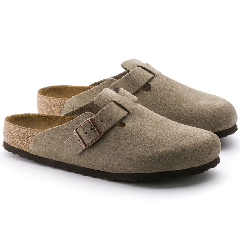 Birkenstock Sabot Boston Bs Plantare Soft 0951301 Taupe