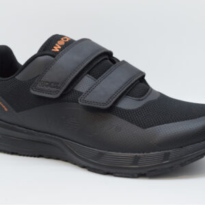 Wock Sneakers In Tela 2 Velcri REBLAST VELCRO 01 Black