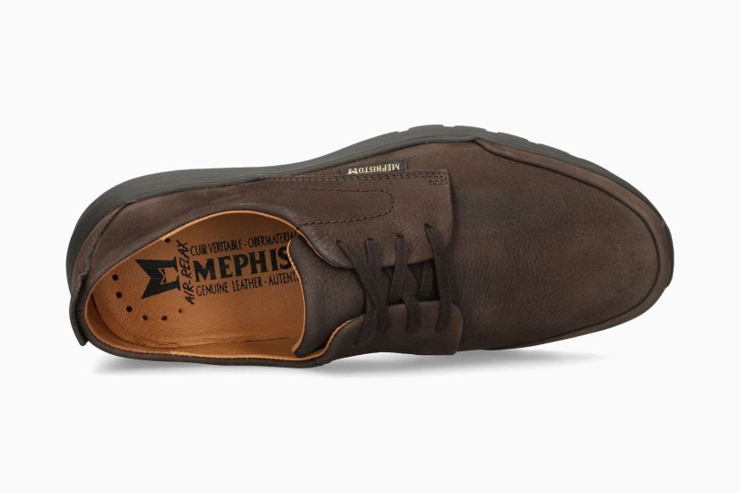 Mephisto Stringata Uomo Sport WALKER Dark Brown Bucklux   3151