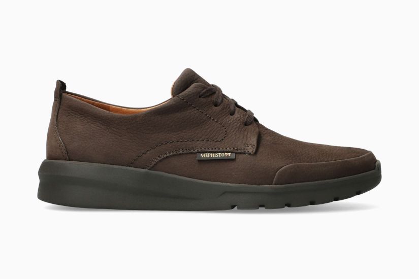 Mephisto Stringata Uomo Sport WALKER Dark Brown Bucklux   3151