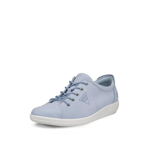 Ecco Sneaker Donna Soft 2.0 Tie 206503 E 02434 Dusty/blue